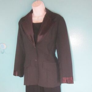 H Bar C California Ranchwear Womens Black Blazer Jacket Size 10